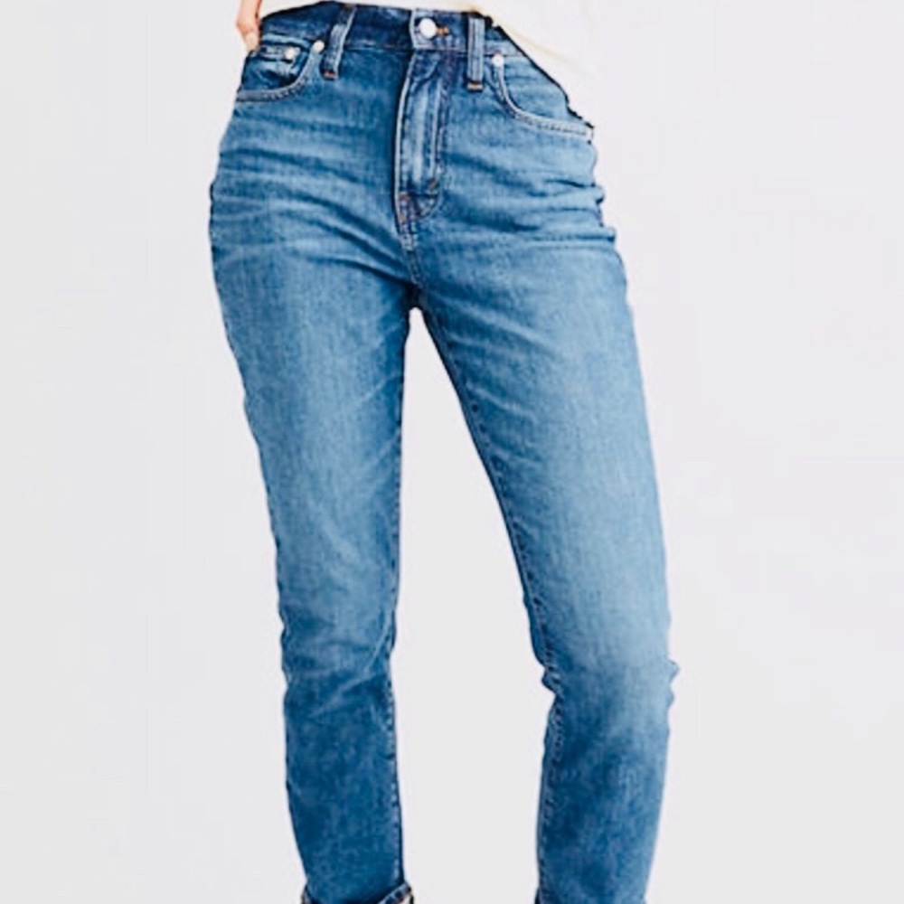 Madewell Jeans. New w/ Tags HighRise BoyJean Crop